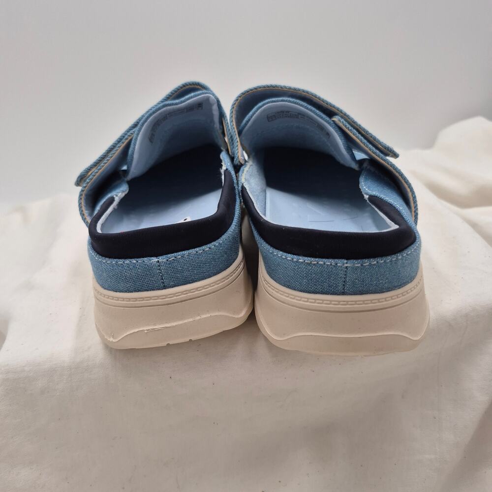 NEW Vionic Lotus Rx Recovery Slip-on Comfort Shoe Mule clog blue Women's size 7 - Picture 3 of 7